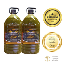 Cargar imagen en el visor de la galería, Aceite de oliva virgen extra SIN FILTRAR (2 garrafas de 5 litros) cosecha 2024 - 2025