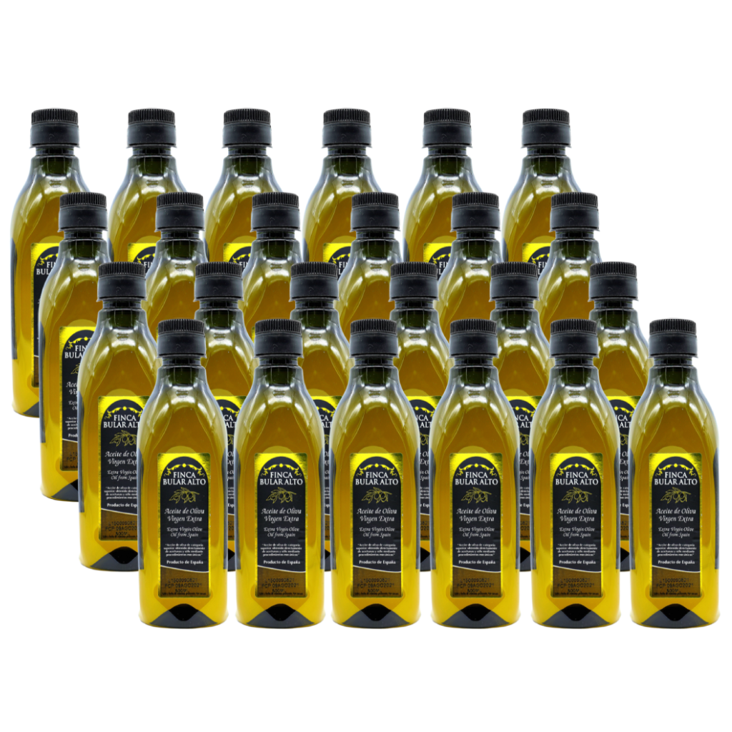 Aceite de oliva virgen extra (Caja de 24 botellas de 500 ml) cosecha 2023 - 2024