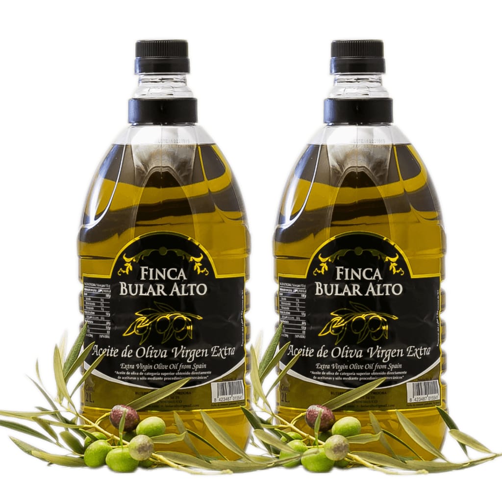 Aceite de oliva virgen extra filtrado (caja de 2 garrafas de 2 litros) campaña 2023 - 2024