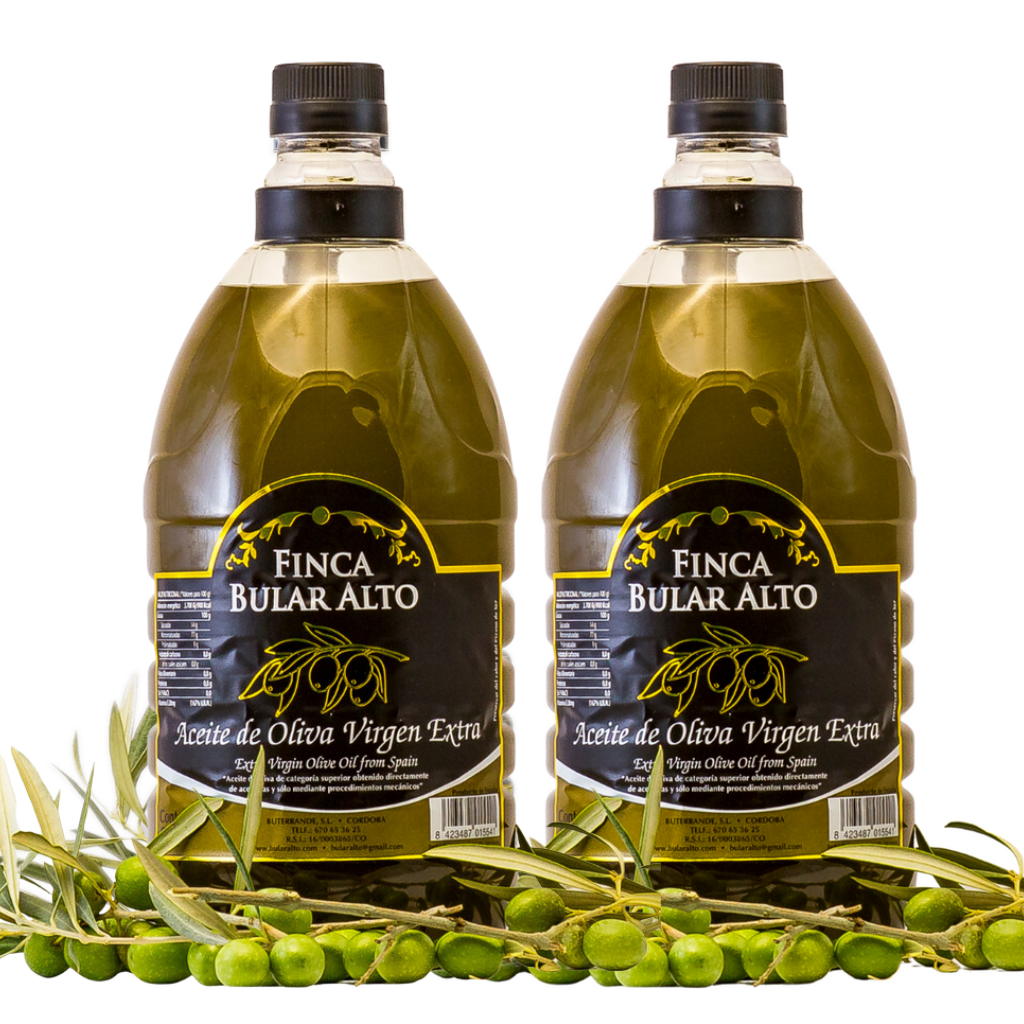 Aceite de oliva virgen extra sin filtrar (caja de 2 garrafas de 2 litros) campaña 2023 - 2024