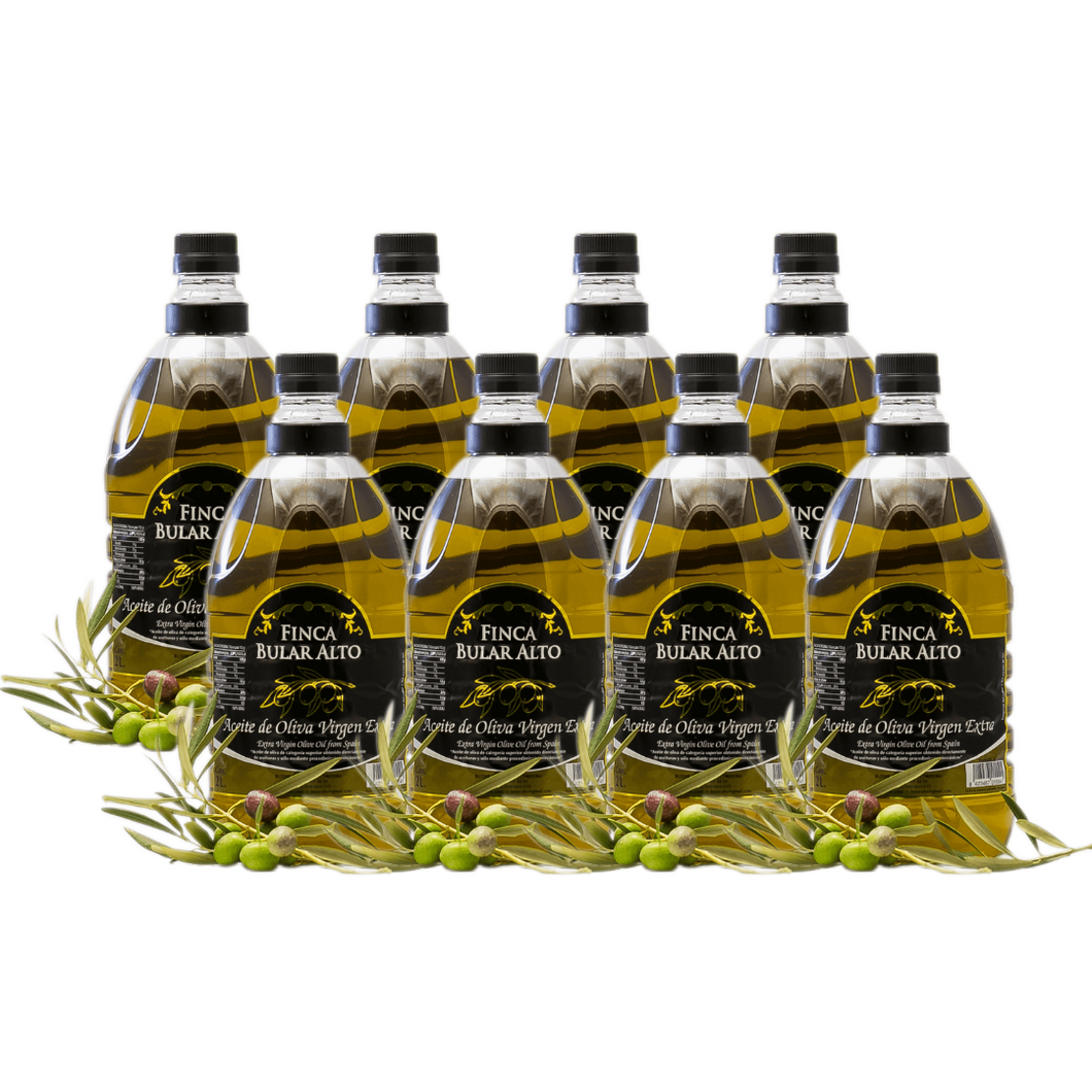 Aceite de oliva virgen extra filtrado (caja de 8 garrafas de 2 litros) campaña 2023 - 2024